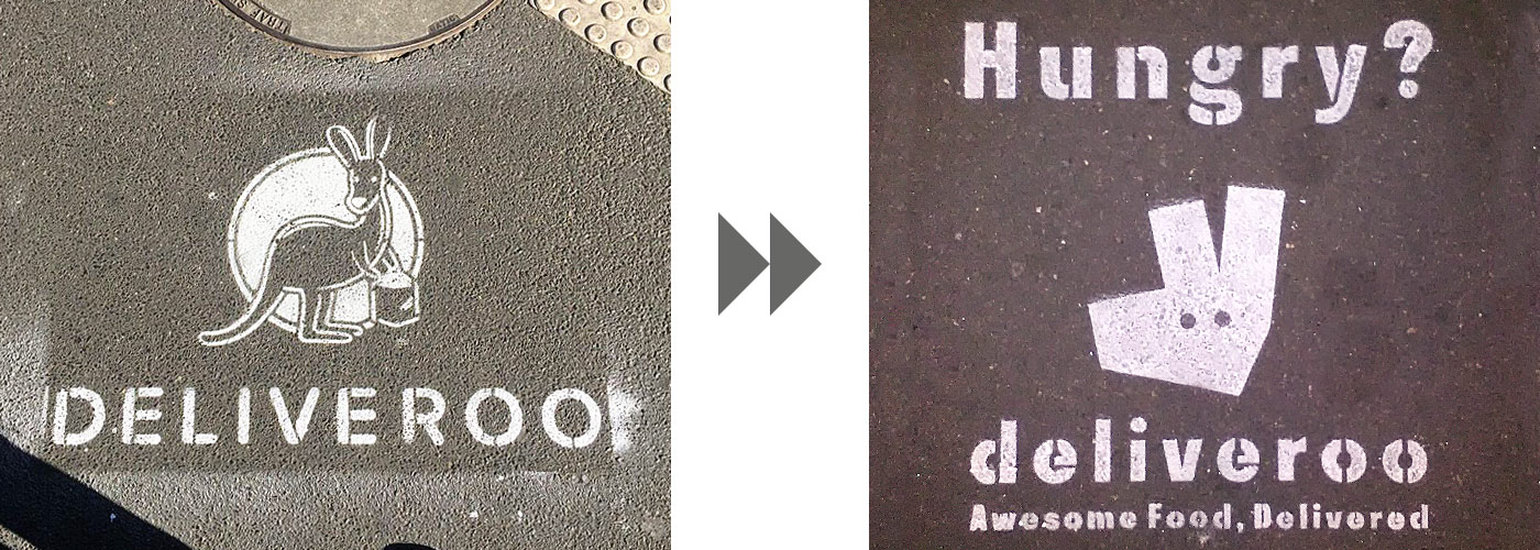 Deliveroo rebrand and logo change