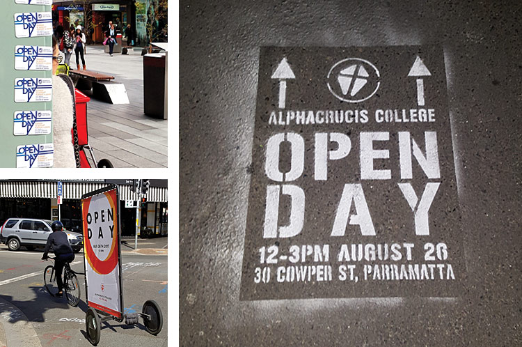 Advertising Univeristy Open Day