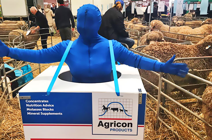Marketing outside an exhibition or conference