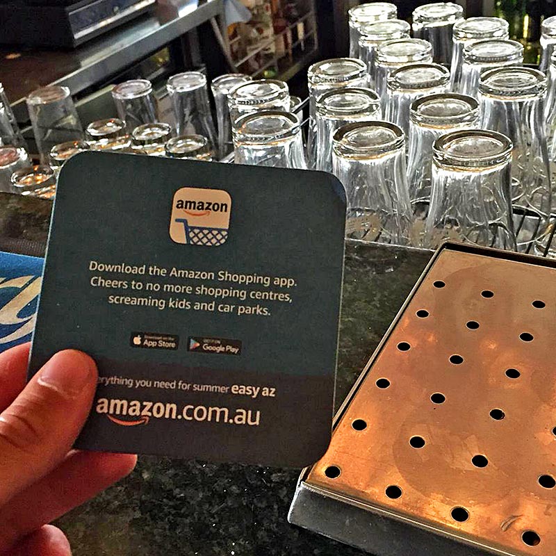 Beer Coaster Distribution Streetfighter Media Outdoor Media