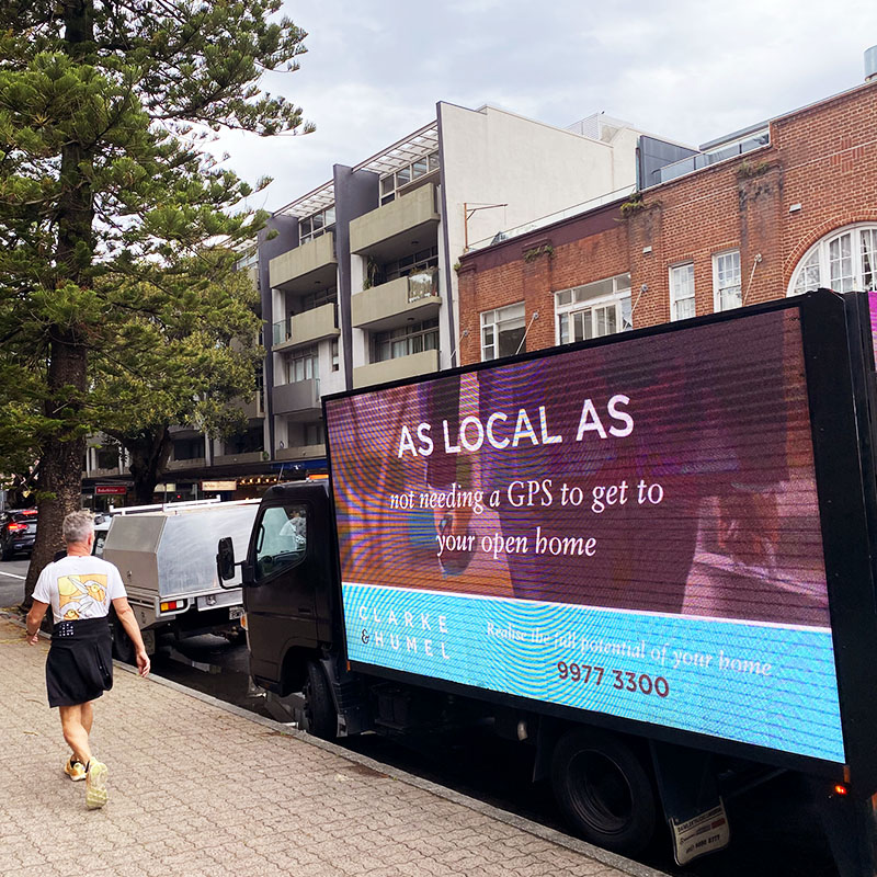 Digital Truck Billboards