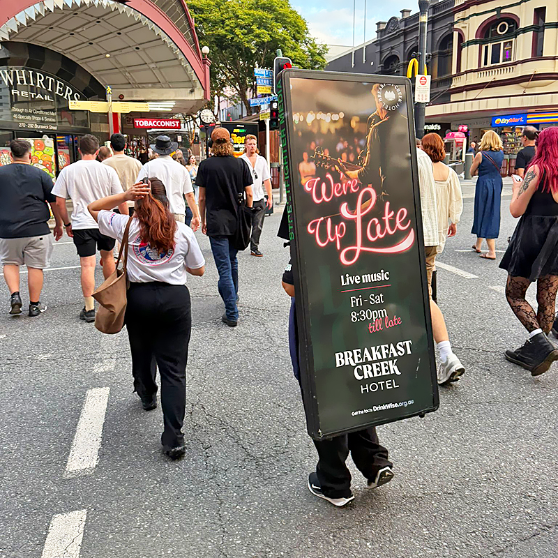 Human Billboards