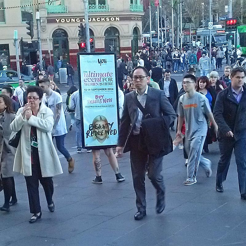Human Billboards