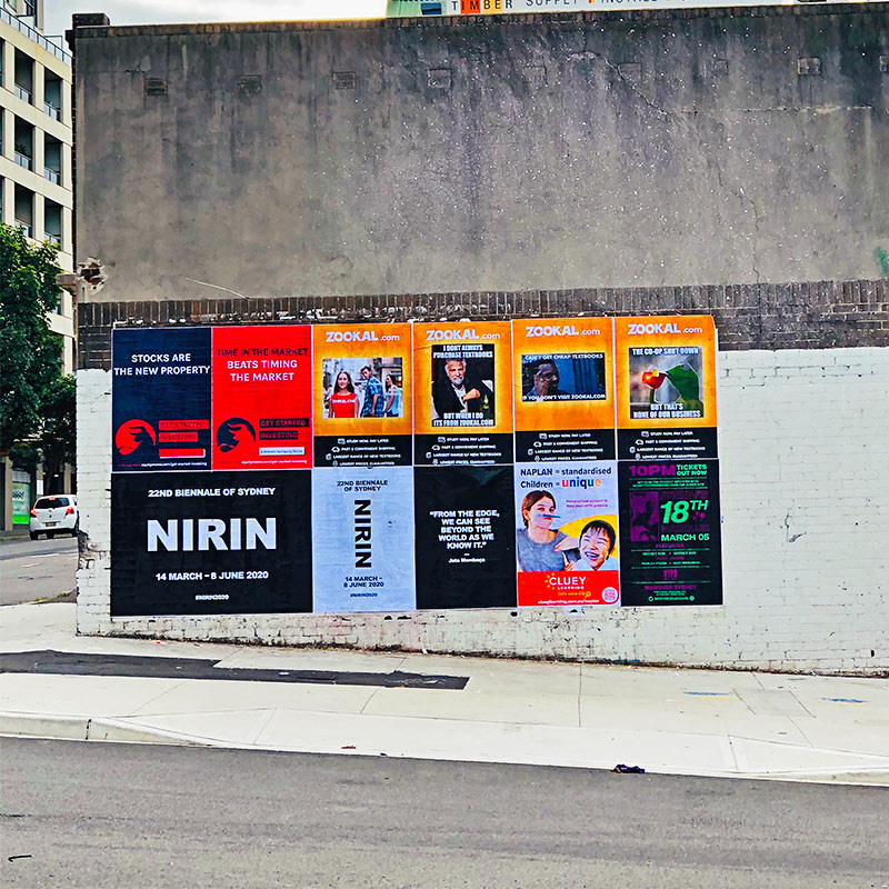 Street Posters Streetfighter Media Glue Up, A2 Posters Outdoor Media, Guerrilla Marketing
