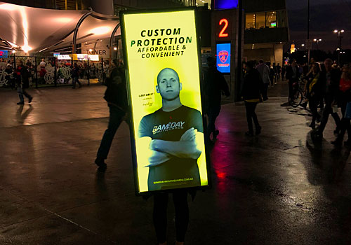 Human Billboards