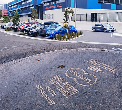 Water Pressure Stencils