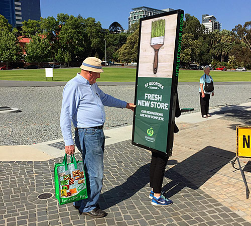 Human Billboards
