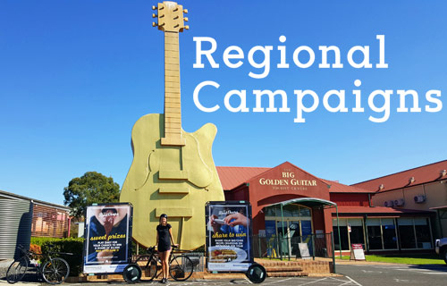 5 x Regional Campaigns